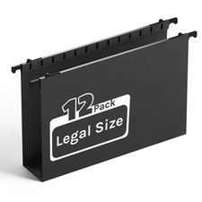 Extra Capacity Hanging File Folders Legal Size Heavy Duty 2 Inch Expansion 12