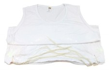 XXL Kosher 100 White Jewish Gift Cotton Israel Tzitzit Tsitsit Tallit Katan