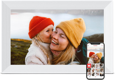 Digital Picture Frame, 10.1 Inch Frameo Digital Frame Wifi, 1280 * 800 IPS HD To