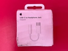 Apple USB-C to 3.5mm Headphone Jack Adapter MW2Q3AM/A NEW SEALED