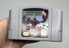 Nintendo 64 N64 Star Fox 64 Video Game Cartridge *Authentic/Cleaned/Tested*
