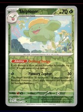Skiploom 002/193 Uncommon Paldea Evolved Pokemon Reverse Holo Near Mint