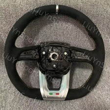Customzied Full Black Alcantara Steering Wheel for Lamborghini URUS 2018-2025