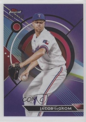2023 Topps Finest Purple Refractor 84/250 Jacob deGrom #59 0d08