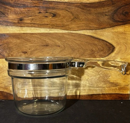 Pyrex Flameware 6283 U Double Boiler 1 1/2 Quart Clear Glass Insert Replacement