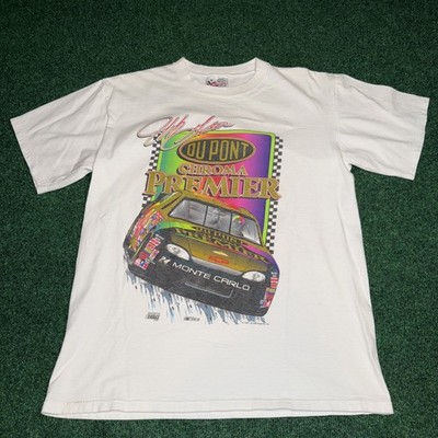 VTG 1997 NASCAR DU PONT CHROMA PREMIER RACING Size M Vintage Racing T-shirt K21