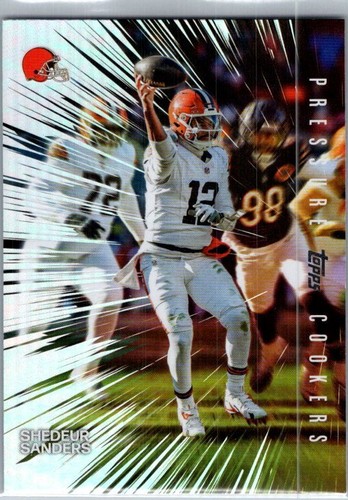 Shedeur Sanders Cleveland Browns 2026 Topps Flagship Pressure Cookers PC-1