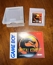 Acclaim Mortal Kombat Fighting Game for Nintendo Game Boy NTSC-U/C w/ Manual
