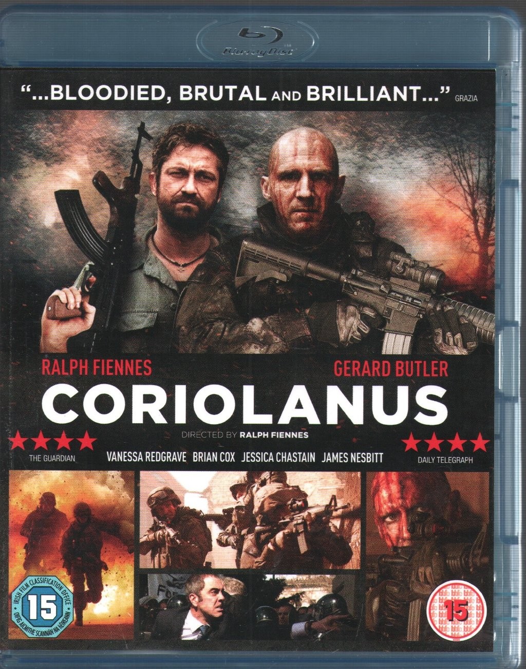 Feature Film Coriolanus - Blu-Ray - Ralph Fiennes, Gerard Butler blu-ray UK