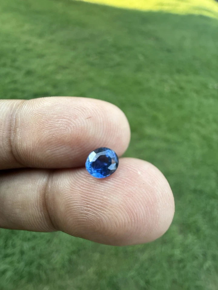 Natural Light Blue Sapphire 1.15 Ct Stunning Oval Certified Rare Gemstone AAA - Image 2 of 4