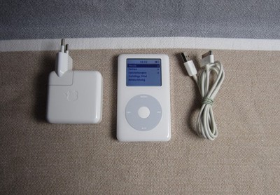Apple iPod Classic 4. Generation - 20GB - A1059 - weiß - Clickweehl - top!!!