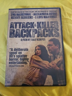 Attack of the Killer Backpacks (DVD, 2012)
