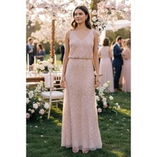 BHLDN DRESS 10 GOWN BRIDESMAID MOTHER OF THE BRIDE FORMAL EVENING WEDDING GUEST