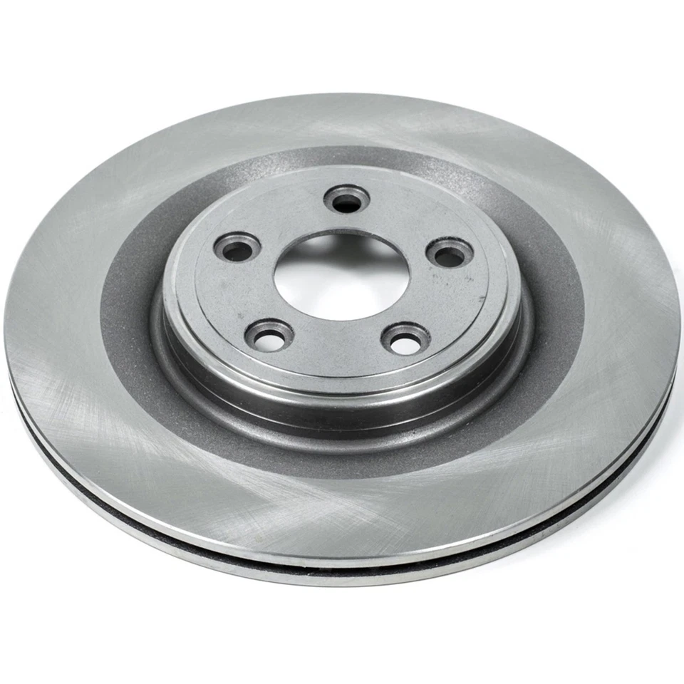 SET-P15EBR1042-2 Powerstop Juego de discos de freno traseros tracción trasera para Jaguar XF XJ Foto 2 de 3