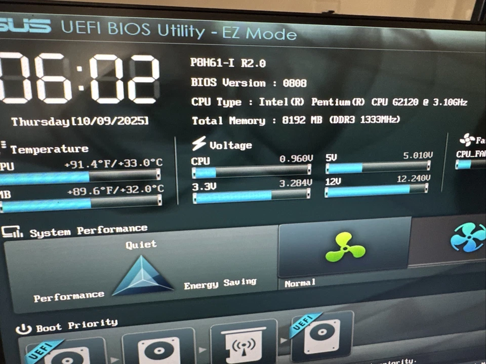 Bytespeed H61-I настольный компьютер 8 GB RAM 120 GB SSD выиграть 10 Pentium G2120 - Изображение 2 из 4