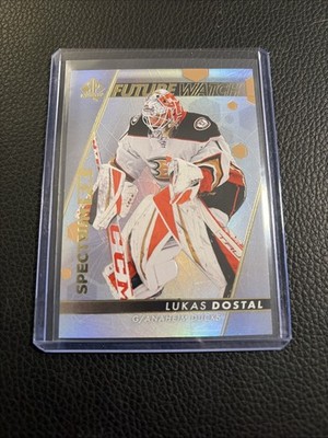 Lukas Dostal 22-23 SP Authentic Future Watch Spectrum FX #S-72 Anaheim Ducks