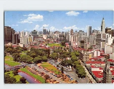 Postcard Panoramic View São Paulo Brazil