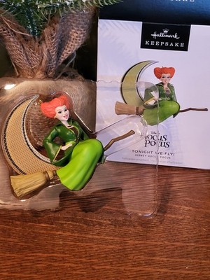 2025 Hallmark Ornaments   ''TONIGHT WE FLY''  DISNEY'S HOCUS POCUS