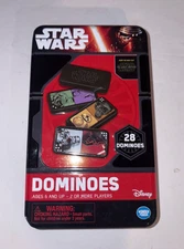 Star Wars 28 Piece Dominoes and Collectible Tin The Force Awakens Edition