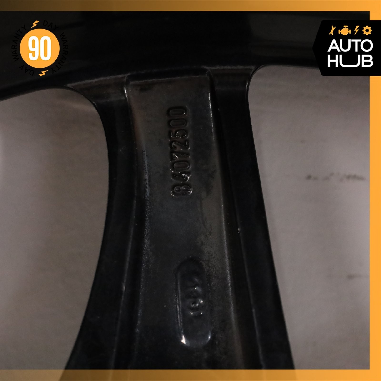 Maserati GranTurismo M145 10.5 x 20 20" Rear Wheel Rim Black 84072500 OEM