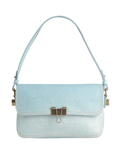 Off-white™ - Women - Twill Baguette bag - Light blue
