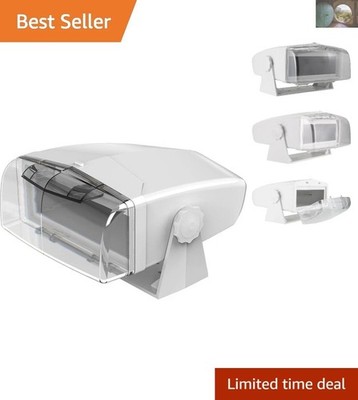 Transparent Waterproof Marine Radio Housing Unit - Universal Single DIN Design