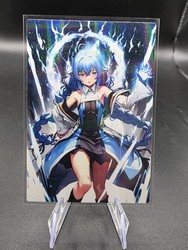 Roxy Migurdia Mushoku Tensei Holographic Anime Collectible Trading Card