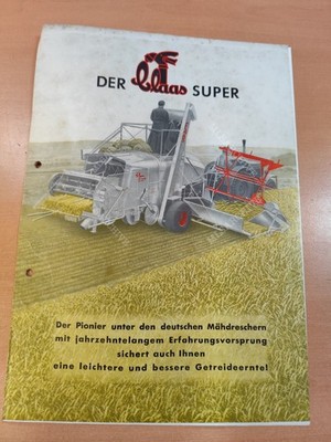 Claas Super Brochure Combine Tractor M3