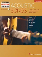 Acoustic Songs Deluxe Guitar Play-Along Vol 3 Learn How to Play Tab Book  Audio