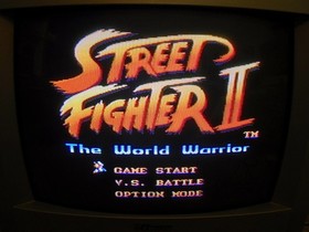 SNES Console SNS-001 w/ street fight game, controllers,cables super nintendo USA