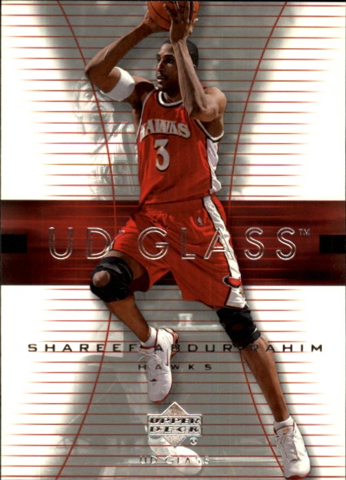 2003-04 UD Glass #1 Shareef Abdur-Rahim - BSK