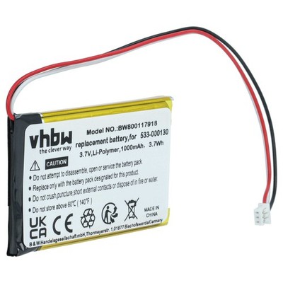 Akku für Logitech 533-000130 1000mAh