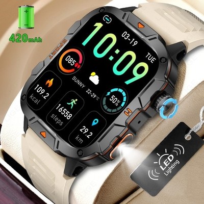 Smart Watch for Men Women Answer/Make Call Heart Rate Fitness Tracker Waterproof