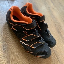 Northwave Sonic 3S Road Cycling Shoes EU 44 – Black/Orange – Carbon Reinforced