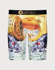 NWT Ethika boxer briefs Boys DA VAULT cash Staple size S 6/8 youth 6.5" inseam