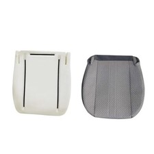 Driver Side Bottom Replacement Cloth Seat Cover Gray  Foam Cushion