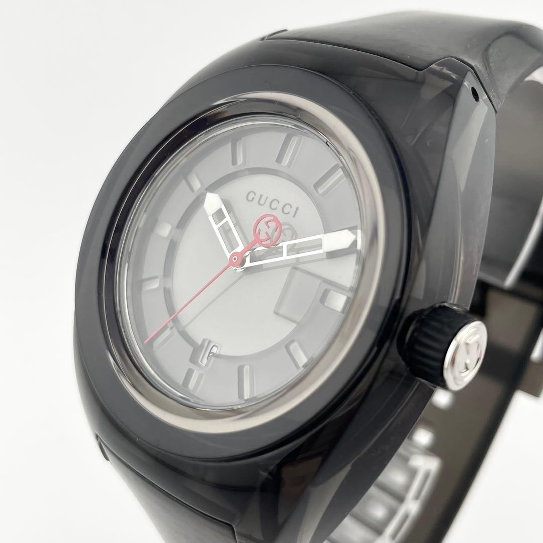 Gucci Sync Interlocking Logo Wristwatch 42mm Quar… - image 1