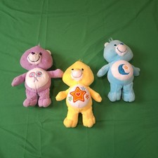 Vintage Care Bears Plush Lot Bedtime Share Laugh a Lot 8 in Play Along 2002 2005