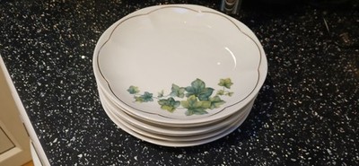 FIESTA / PRINZESSINNENHAUS GRÜNER EFEU SALATTELLER X 6
