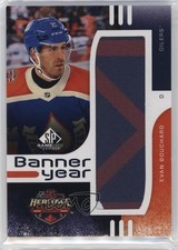 2024-25 SP Game Used 2023 Heritage Classic Banner Year Relics Evan Bouchard 14hk