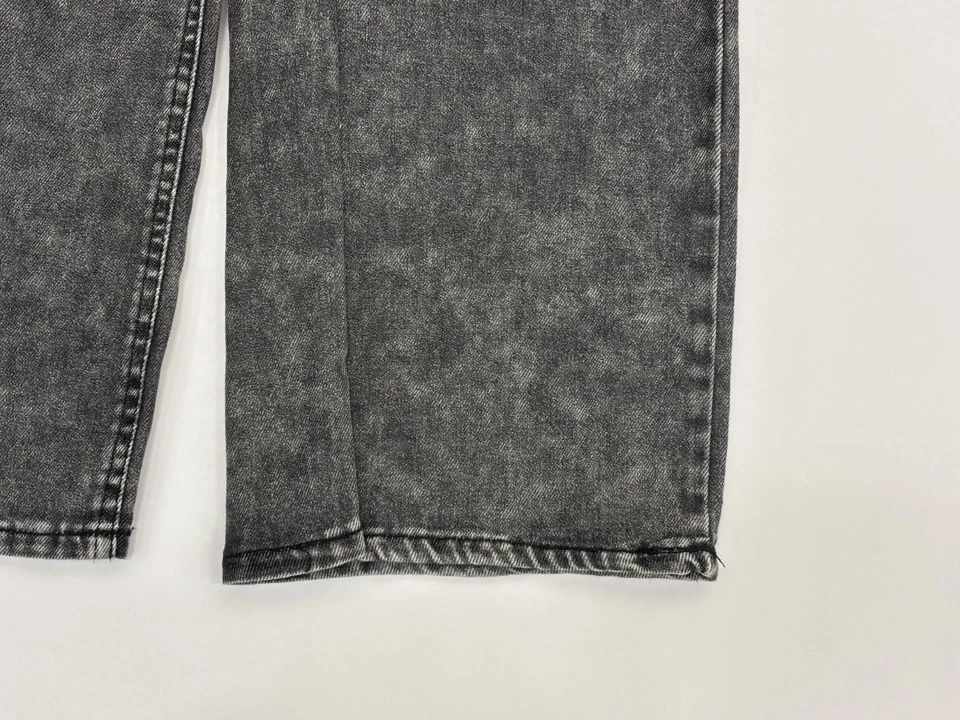 Jean Vaquero Vanilla Star Ultra Acogedor Juniors Negro Lavado Tiro Alto Pierna Ancha 1 Nuevo con Etiquetas Foto 4 de 4