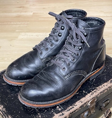 Red Wing Shoes Boots Gr. 40 Beckman schwarz Vintage Leder