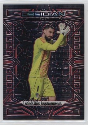 2023 Panini Obsidian Electric Etch Red Pulsar /49 Gianluigi Donnarumma #175 1p03