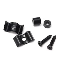  Black Metal Vintage Style Guitar String Trees (Set of 2) for Strat, Tele, SQ 