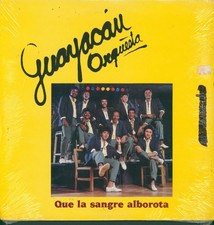 GUAYACAN ORQUESTA - CON LA SANGRE ALBOROTA' - LP SONO USA - 1987