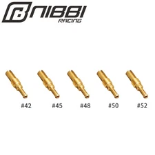 NIBBI 5Pcs Pilot Slow Jet 42-52 For Keihin Mikuni VM TM FCR PWK PE Carburetor