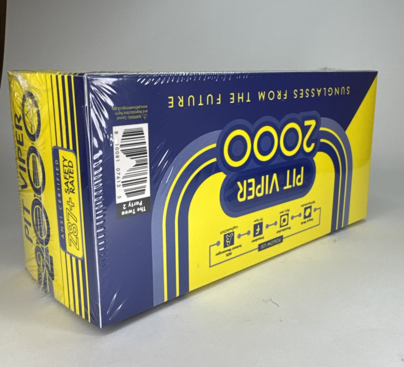 Pit Viper Twea Party 2 Sunglasses Rare NIB Sealed Limited Edition 1500 Made