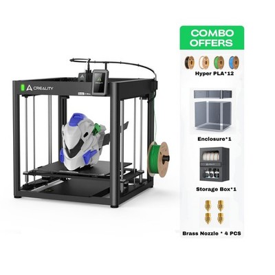 Creality Ender 5 Max 3D Drucker mit Enclosure + Storage Box +Brass Nozzle + PLA