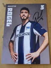 Orginales Autogramm. Bundesliga. Hertha BSC. 2025/26. Berlin. Augustin Rogel