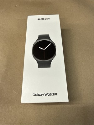 Samsung Galaxy Watch 8 40mm SM-L320   Graphite   GPS WiFi Bluetooth NEW SEALED